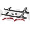  LX0731  Lynx Landing Gear Red Devil Carbon Fiber Skids T-REX 700 